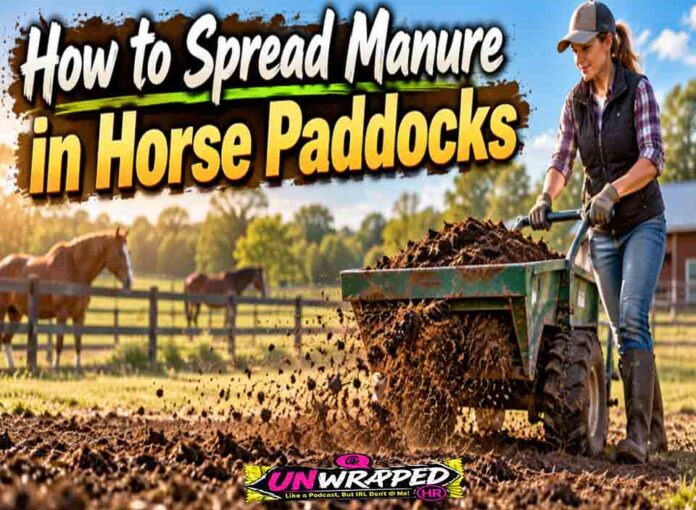 manure How to Spread Manure in Horse Paddocks